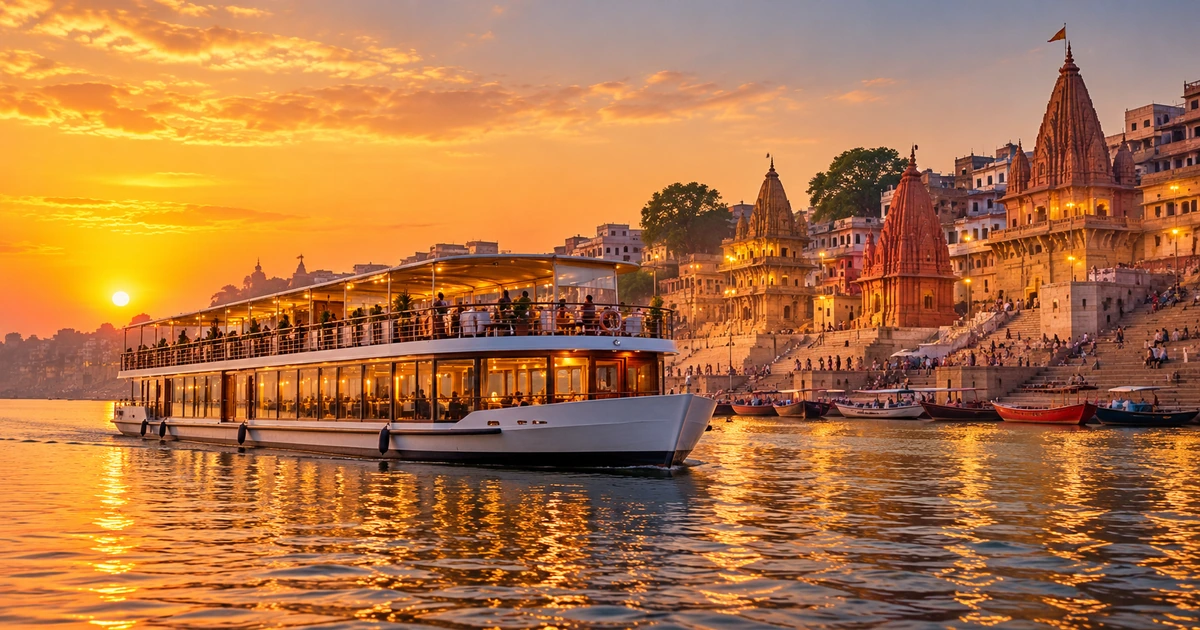Varanasi Cruise Ticket Price 2026: Ganga Cruise Fare, Timing & Booking Guide